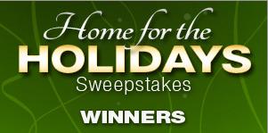 Newegg’s ‘Home for the Holidays’ Sweepstakes winners