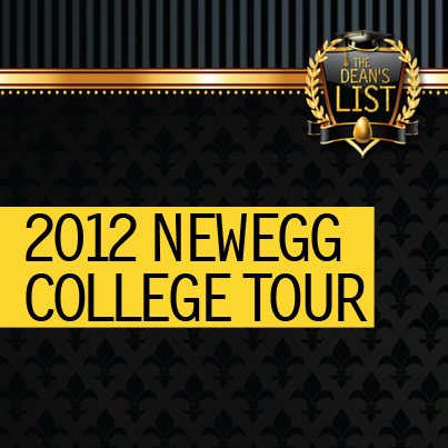 Newegg kicks off its 2012 College Tour!