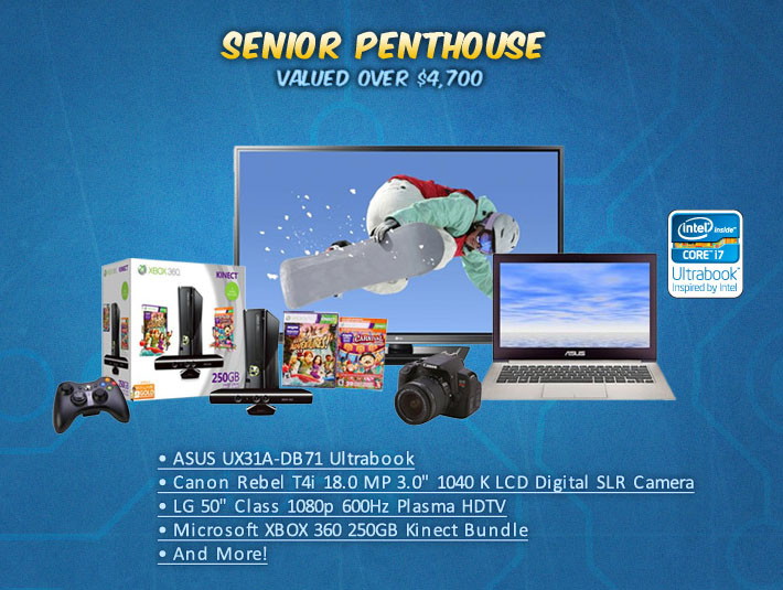 Newegg’s Pimp Your Dorm Room Sweepstakes