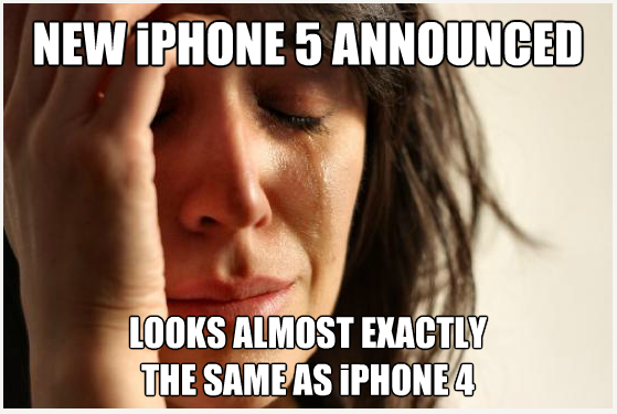 The iPhone 5 story in 5 memes