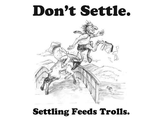 Patent Trolls Fold Like a Cheap Suit When They Face Newegg