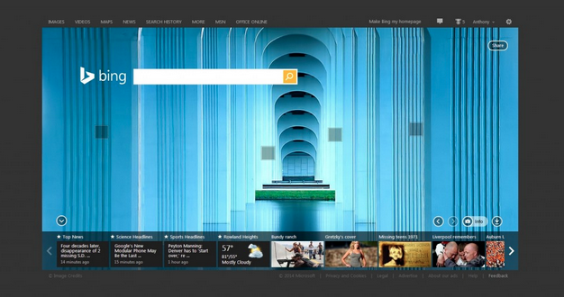 Microsoft Reveals Personalized Cards for Bing