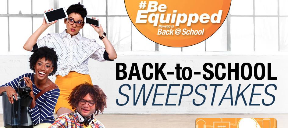 Enter Newegg’s Back-to-School Sweepstakes and Win a ,000 Gift Card