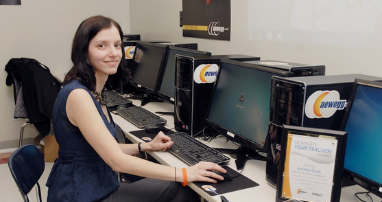 Meet Newegg's Grand Prize winning teacher