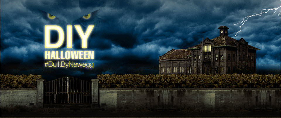 DIY Halloween #BuiltByNewegg