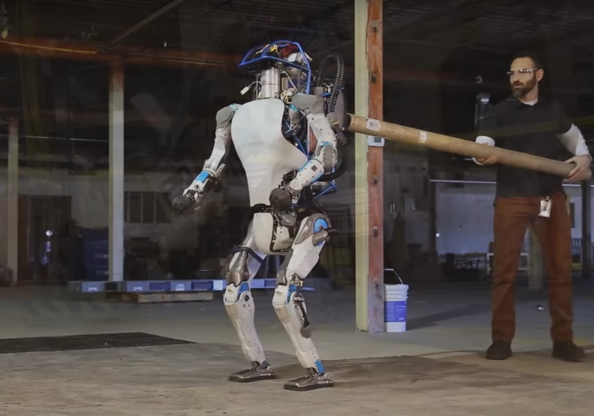 Boston Dynamics shows off its latest robot (and then bullies it)