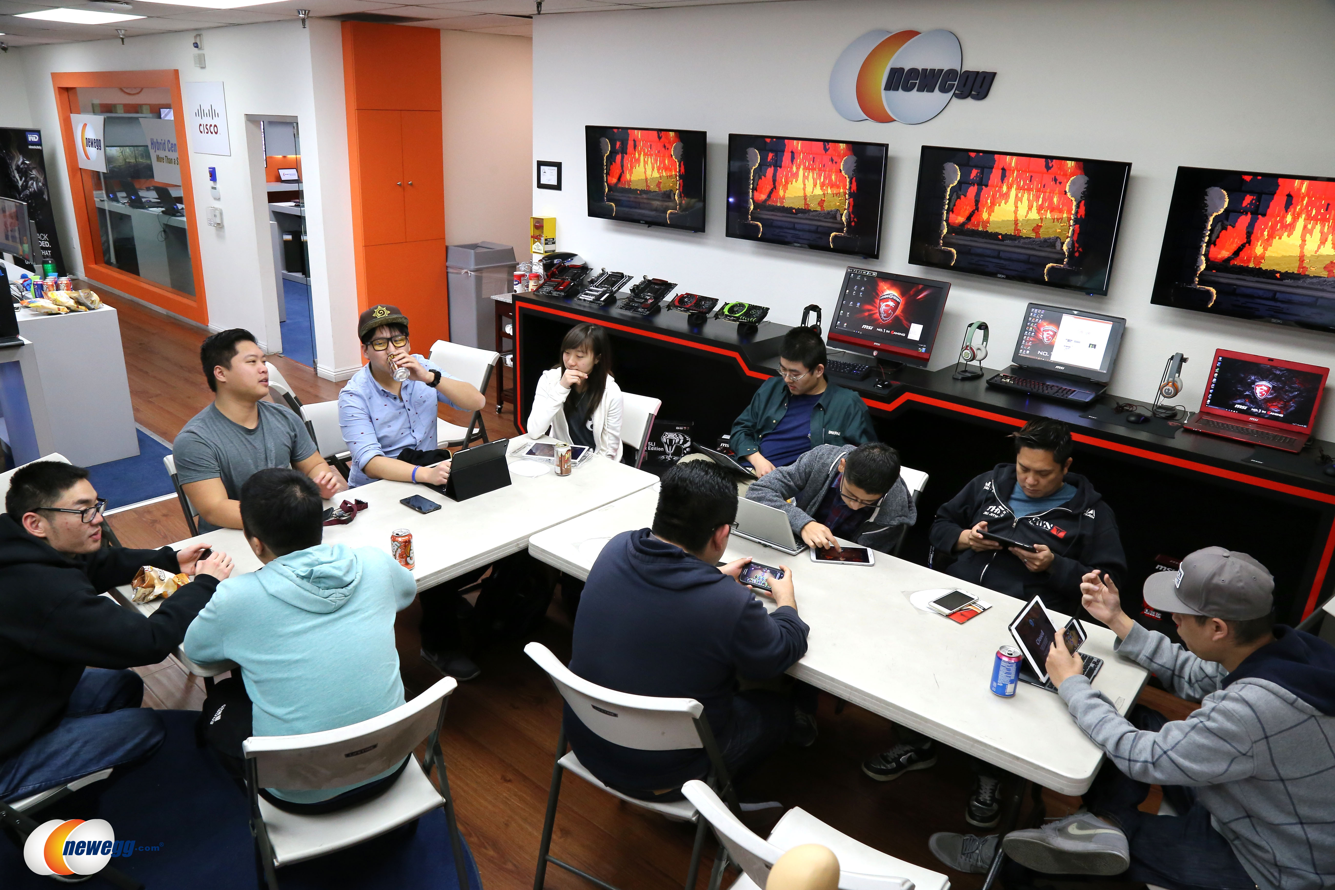 Play Hearthstone in person at Newegg's LA hybrid center