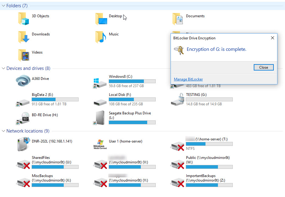 Secure Storage, bitlocker, Windows Bitlocker to Go