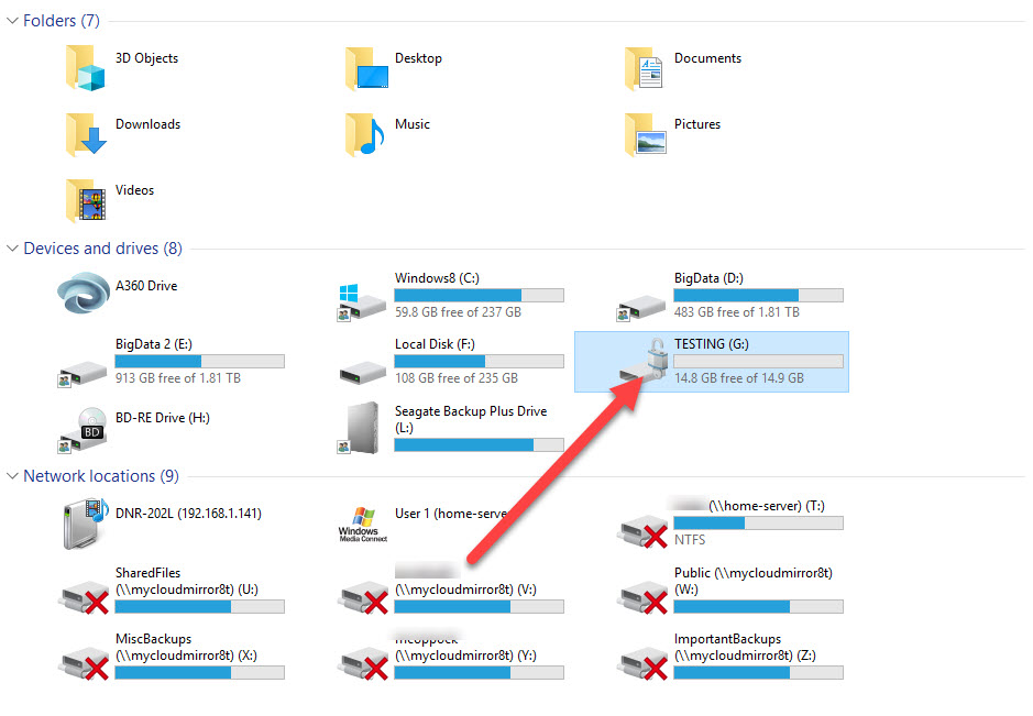 Secure Storage, bitlocker, Windows Bitlocker to Go