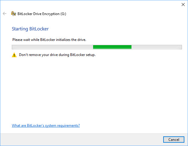Secure Storage, bitlocker, Windows Bitlocker to Go