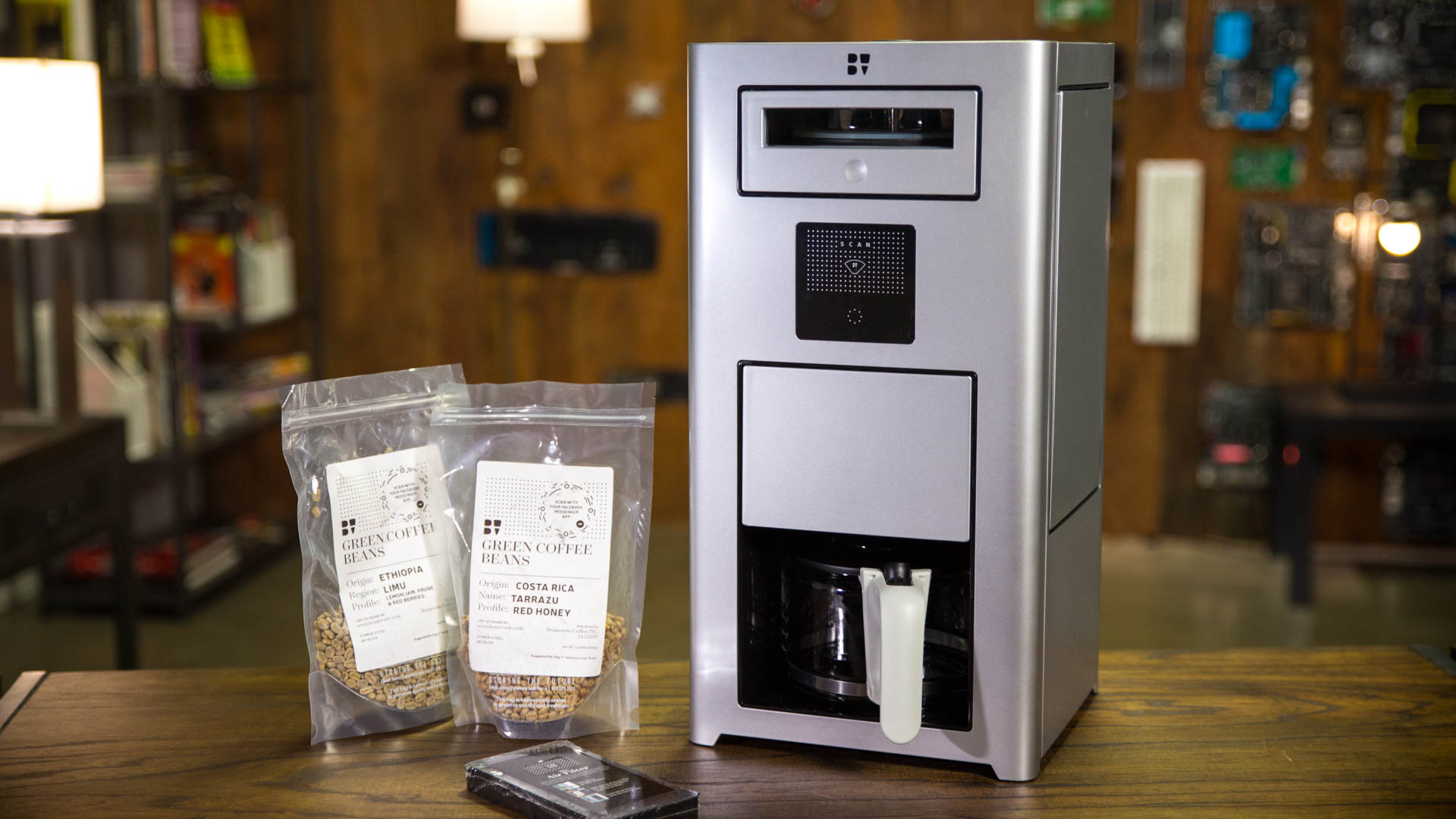 This Luxury Smart Coffee Maker Roasts, Grinds, and Brews Your Coffee