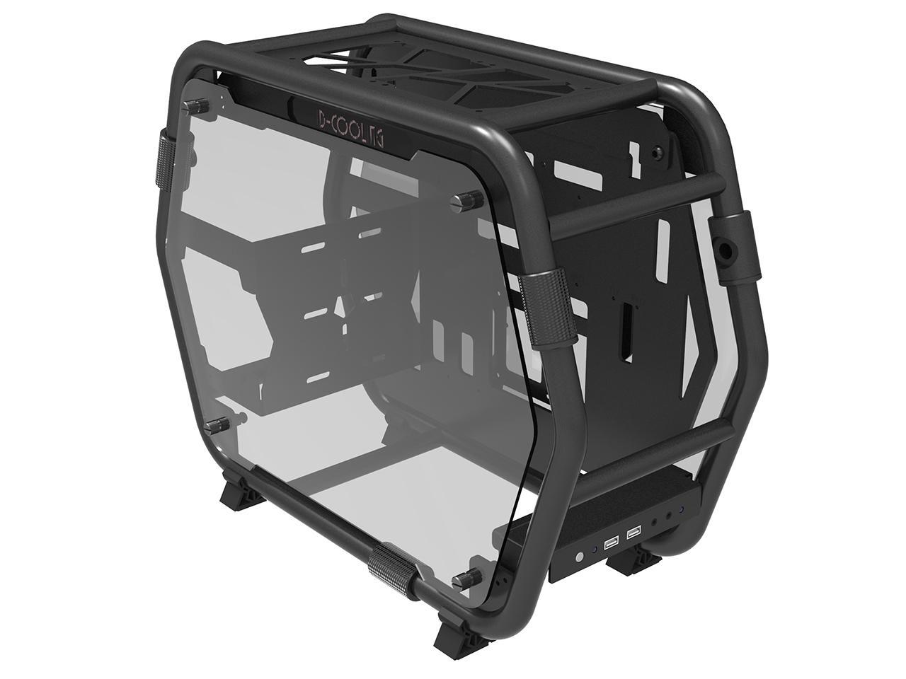 crazy PC Cases, unique PC case, Open air case, Newegg, ID-COOLING Stream 1