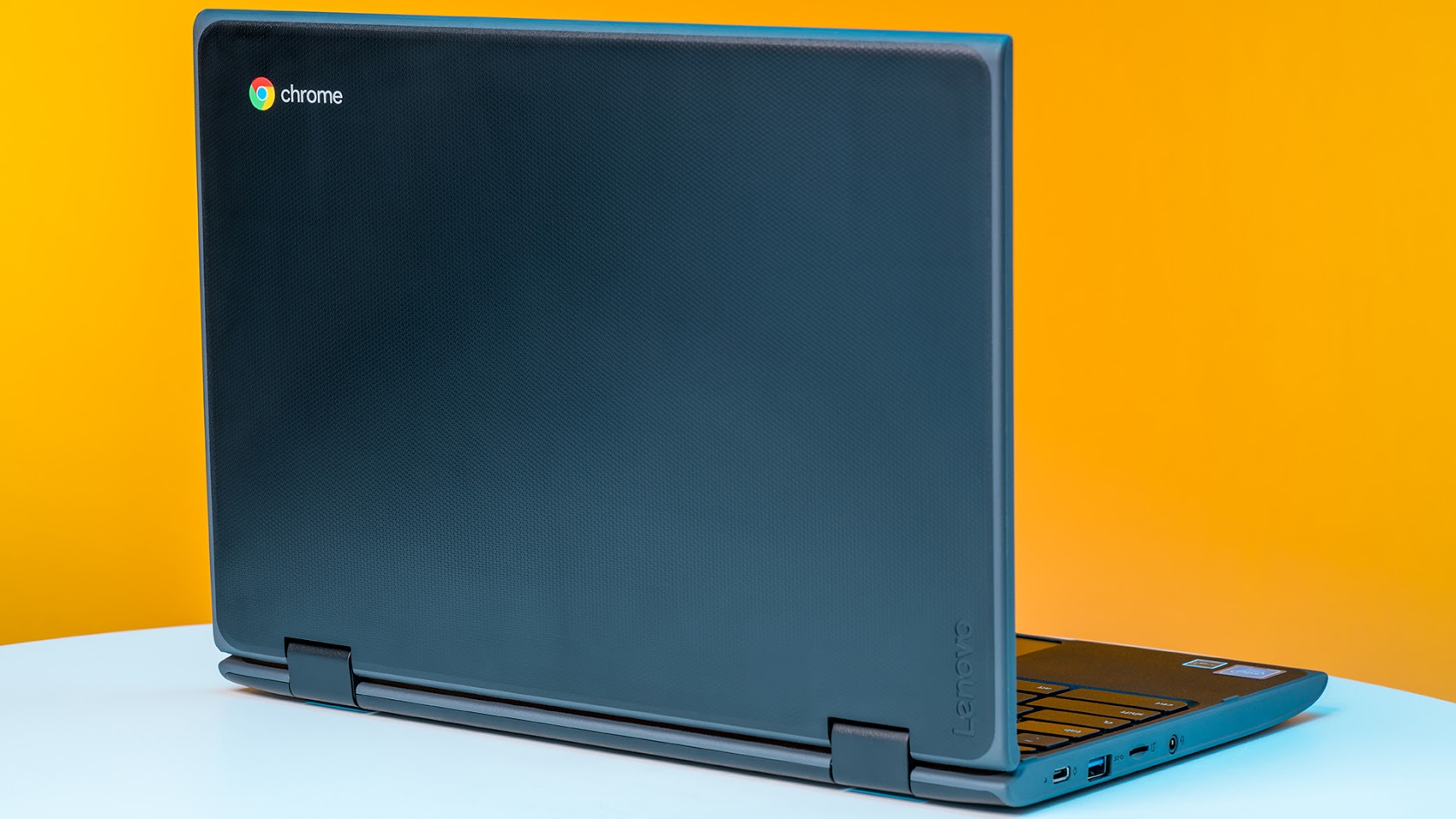 The rugged Lenovo 500e Chromebook is good for more than just students