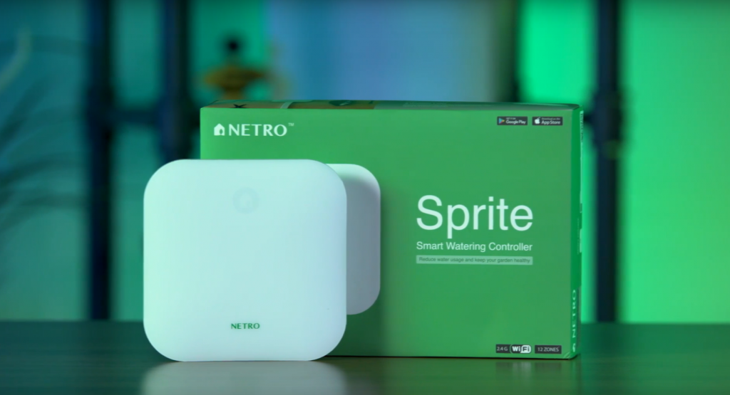 Google Home and Amazon Echo devices pair with smart irrigation controllers for voice-activated watering.