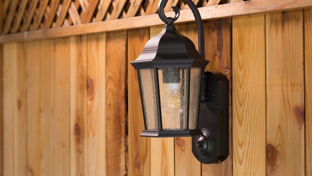 Smart outdoor lighting like the Maximus Smart Security Light provide connected lighting and surveillance in one.