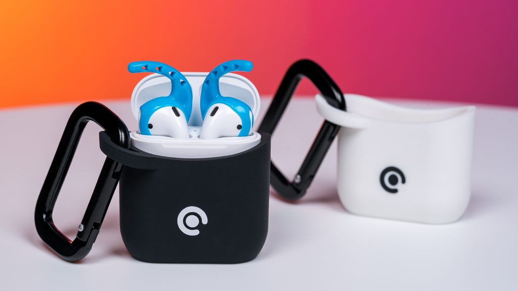 Earhoox give Apple AirPod users more security when doing activities while listening to music.