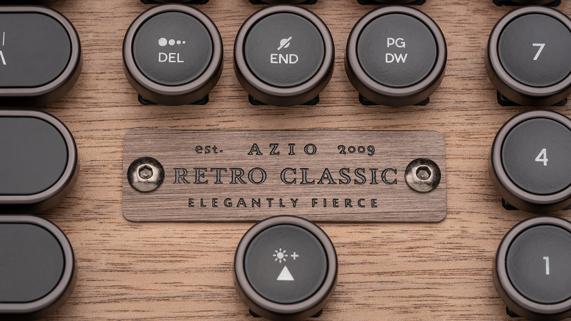 Azio’s Retro Classic mechanical keyboards combine old-school charm with new tech