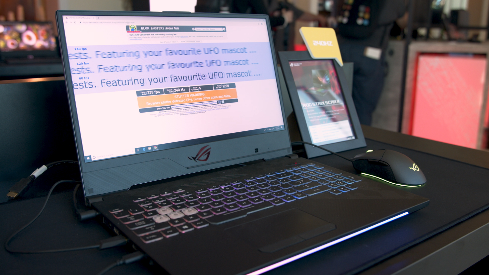 CES 2019: ASUS brings 240hz to gaming laptops with the ROG Strix SCAR II