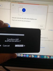 For enhanced online security, the BC Vault One can be used as a U2F key in addition to its cryptocurrency wallet functions.