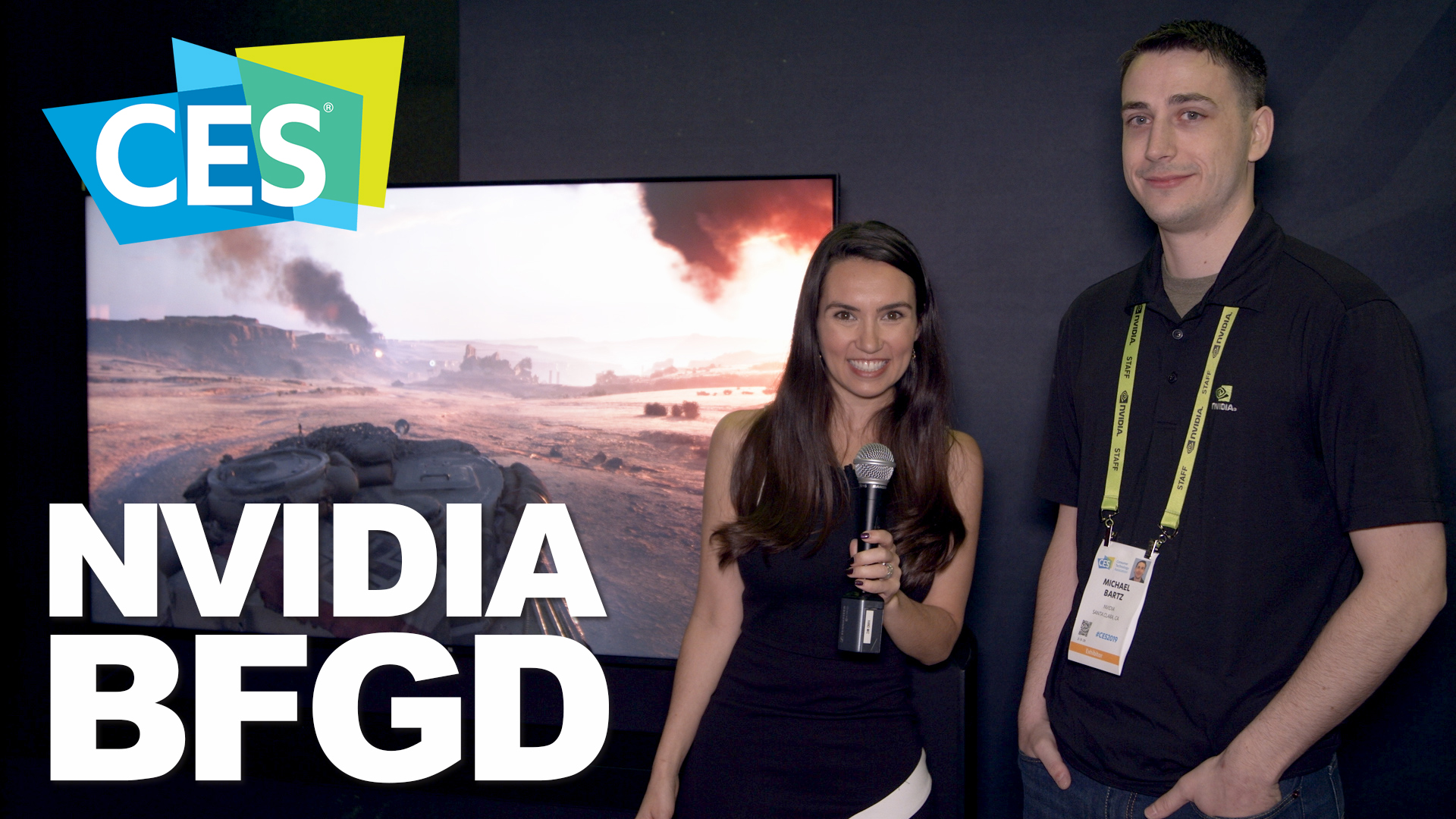CES 2019: Up close with NVIDIA’s massive BFGD display