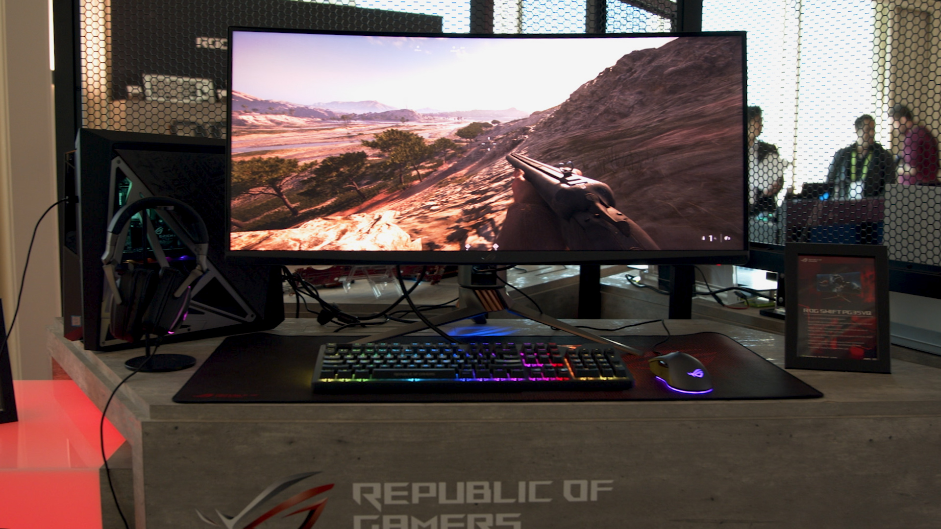 CES 2019: The ASUS PG35VQ monitor combines G-SYNC, HDR, and 200Hz