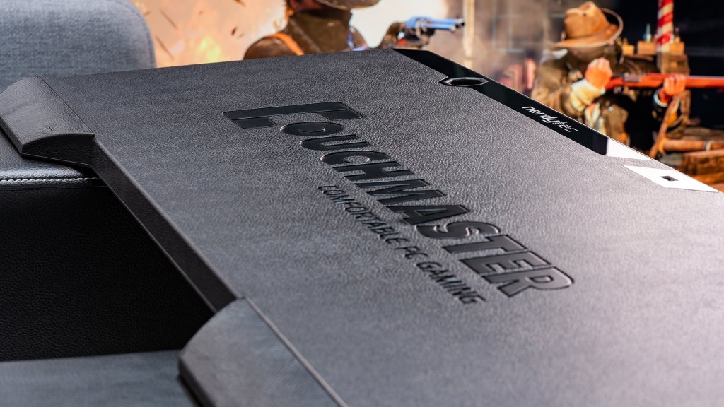 The Couchmaster Cycon is an innovative couch gaming lap desk that brings the full PC gaming experience to the comfort of your sofa.