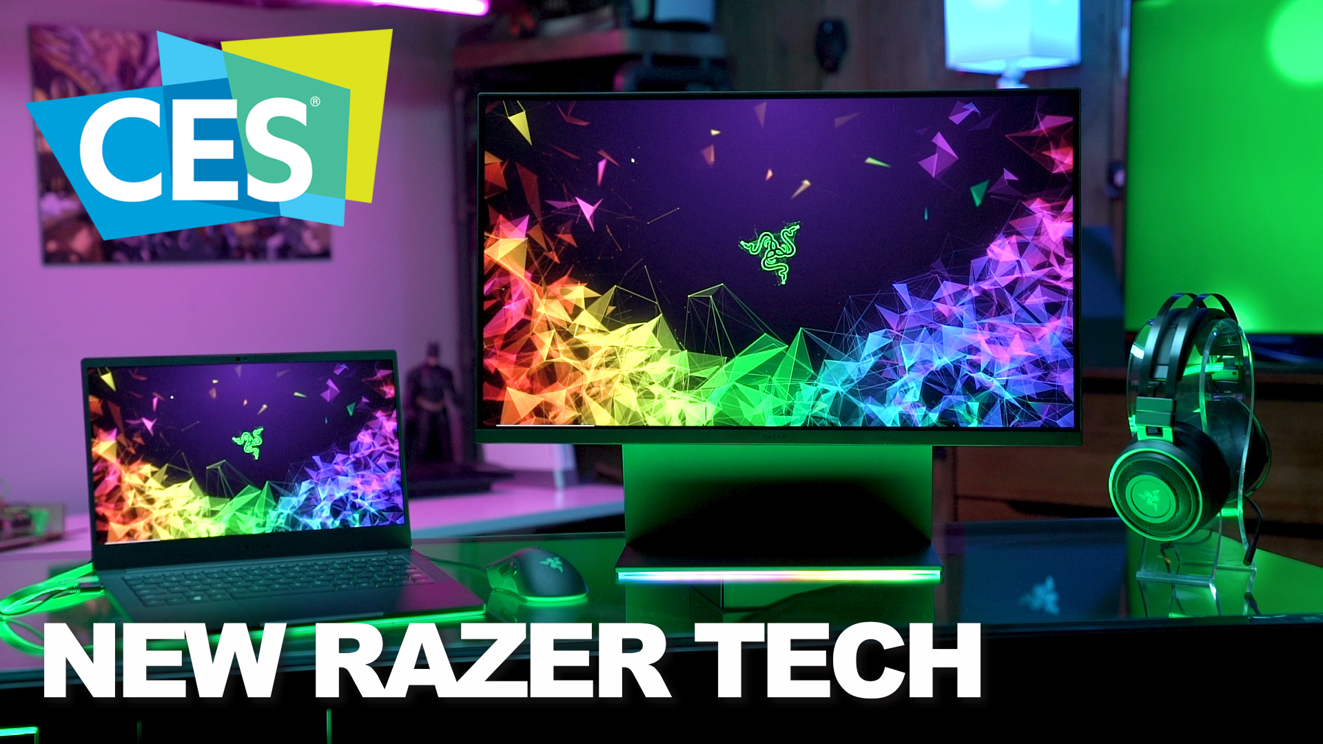 CES 2019: Razer unveils the Raptor Monitor and RTX Powered Blades