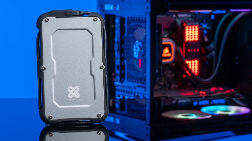 The Titanium One portable SSD family from Platinum Micro comes in 120GB, 240GB, 500GB, 1TB and 2TB: all built for durability and secure portable storage.