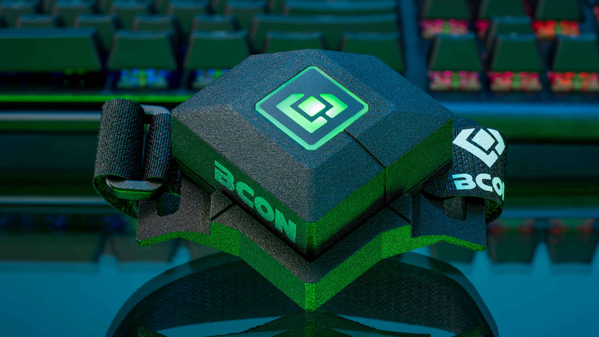 The Bcon Gaming Wearable lets you control PC games with a tap of your foot
