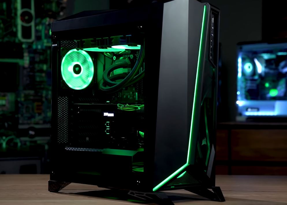 corsair carbide pc case 2080 build