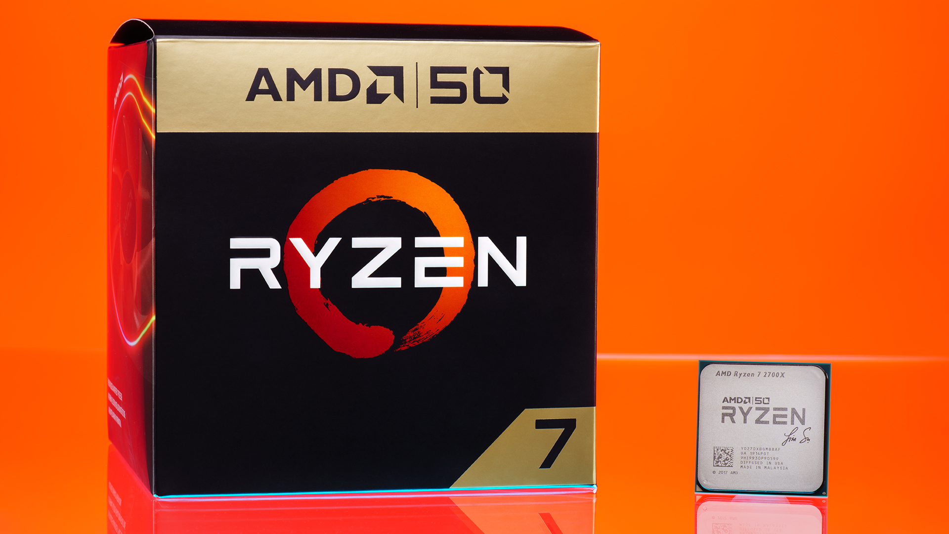 AMD Celebrates 50th Anniversary with Special Edition Ryzen CPU