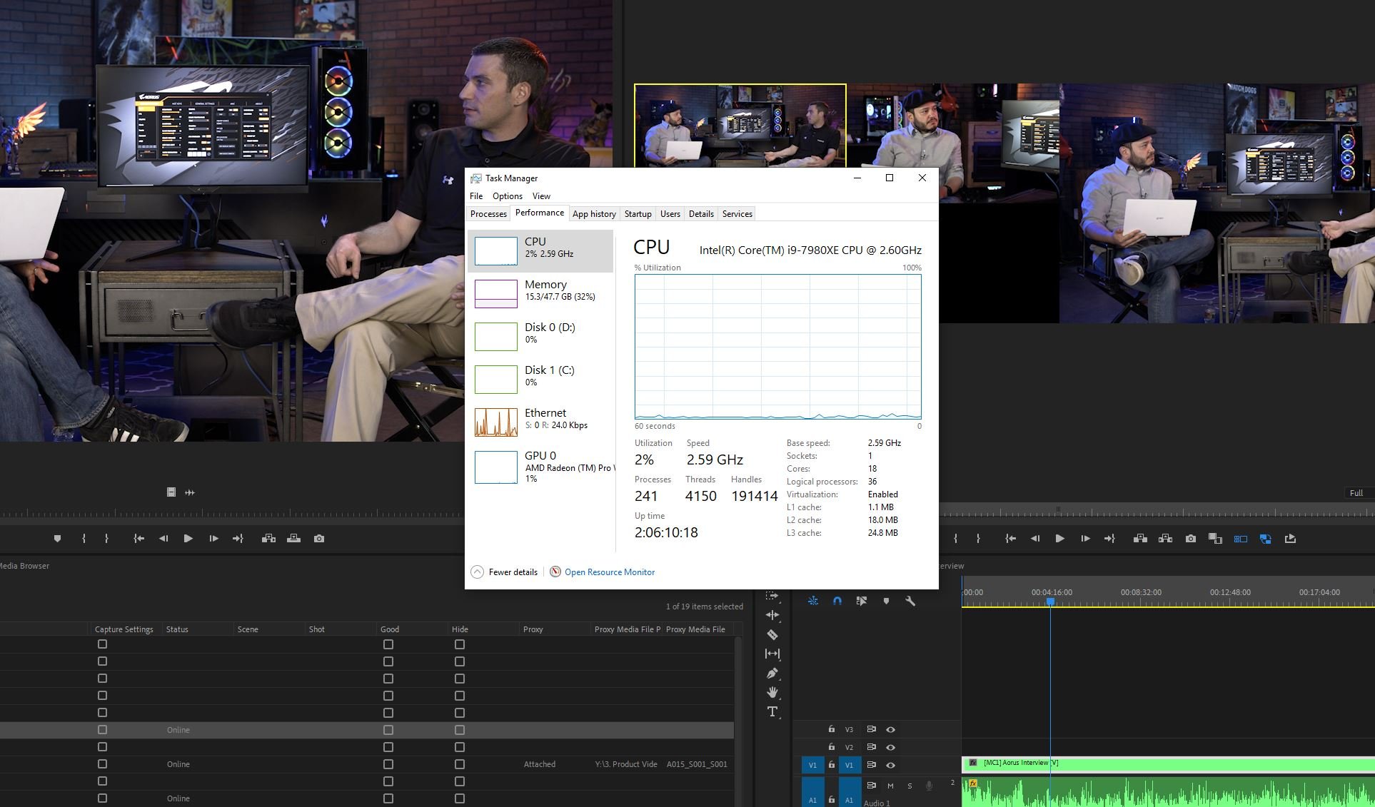 laptops for video editing performance