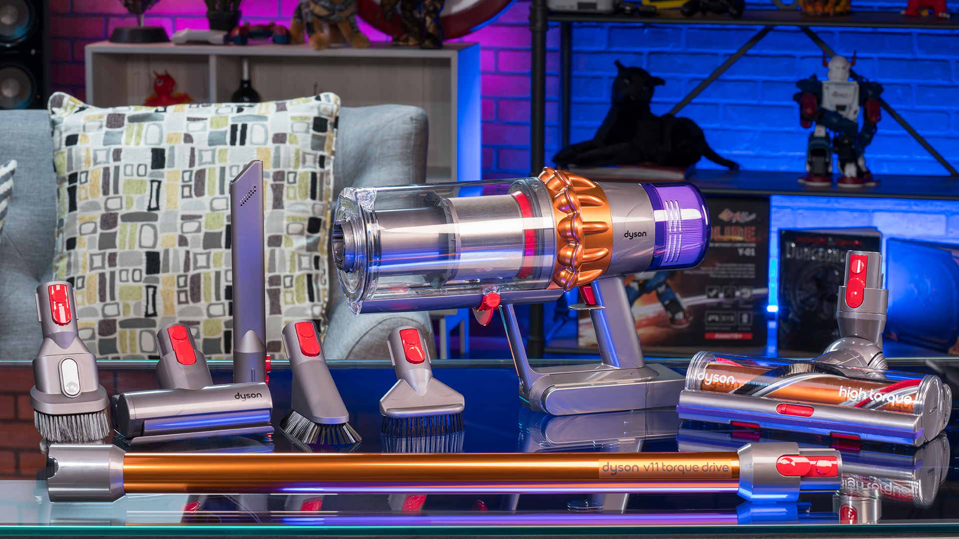 The Dyson V11 Torque Drive is a cordless vacuum that takes the hassle out of cleaning