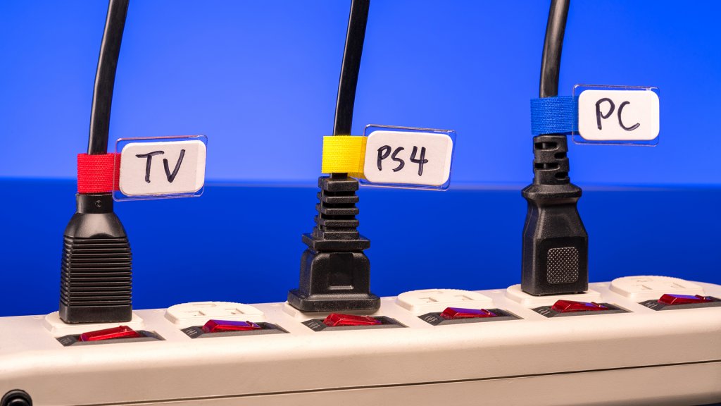 True to its name, Label-the-Cable's Mini Tags let you easily label and organize all your cords and cables.