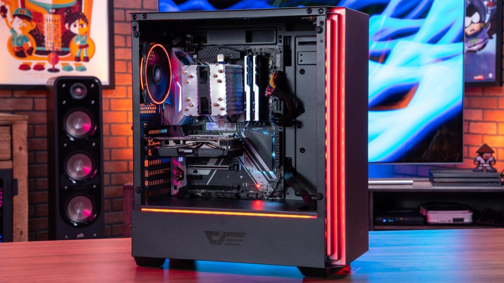 We put together a rudimentary, but formidable, gaming build with the darkFlash J11 case and L6 CPU cooler.
