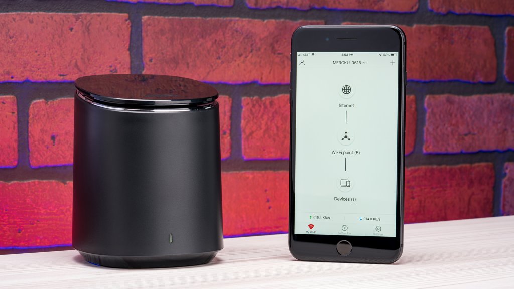 The M2 Standalone Router can be set up in just a few minutes through the Mercku app.