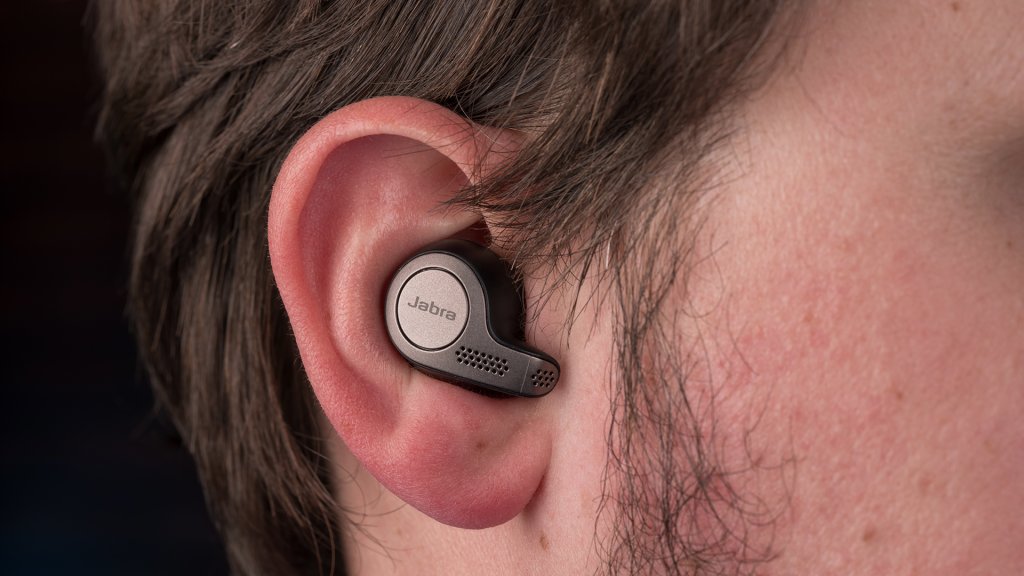 Jabra's Elite 65t are exceptionally comfortable earbuds, featuring multiple sets of interchangeable tips for the perfect fit.