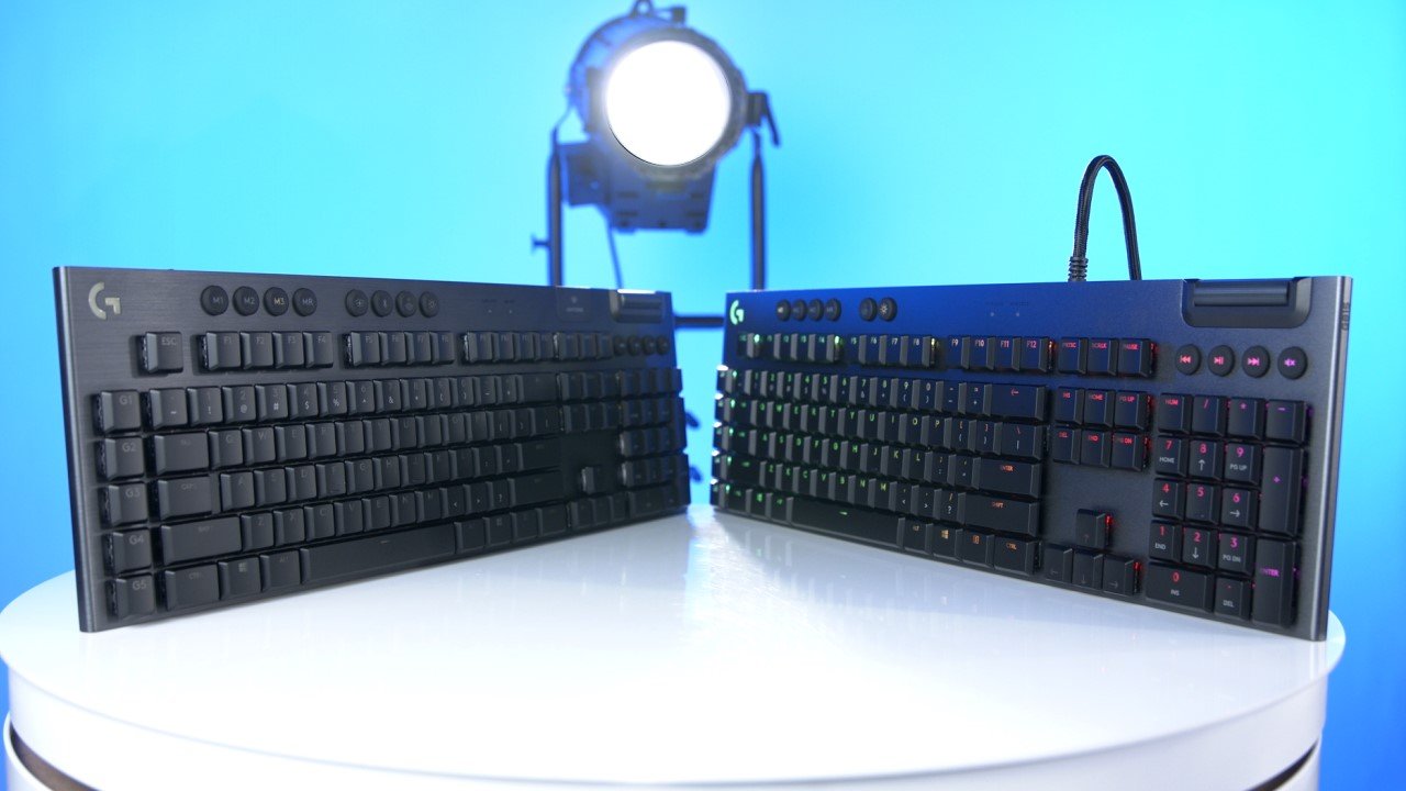Hear the click of Logitech’s new GL switches in the G815 and G915 keyboards