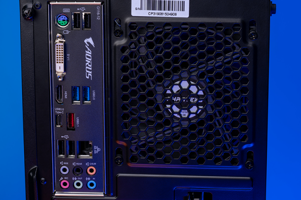 intel DIY pc build kit 1 - phanteks 1660 - Back Computer