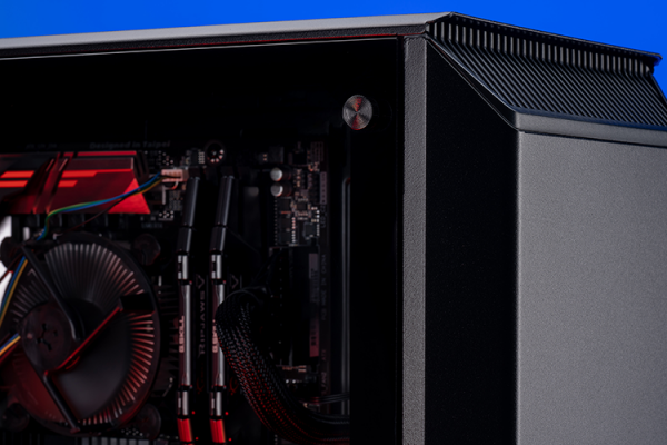 intel DIY pc build kit 1 - phanteks 1660 - computer Case front