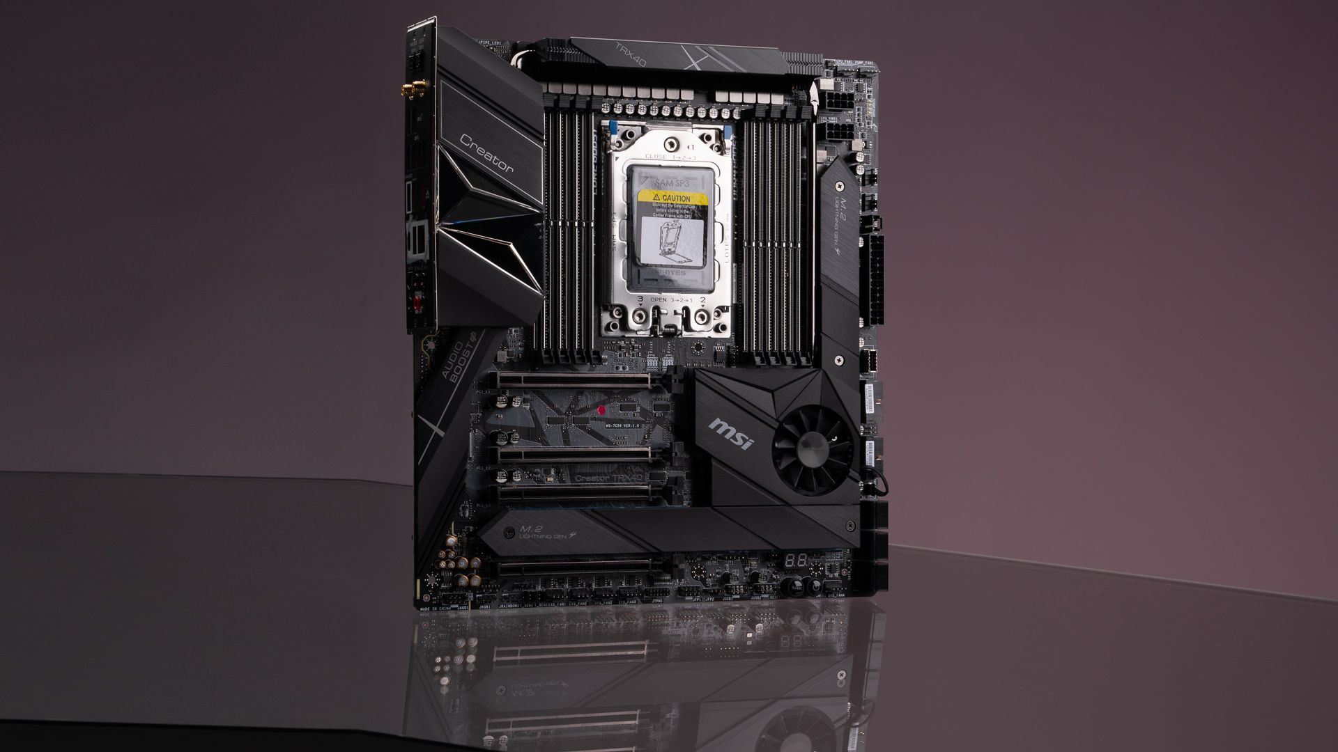 The MSI TRX40 Creator motherboard is a content creator’s best friend