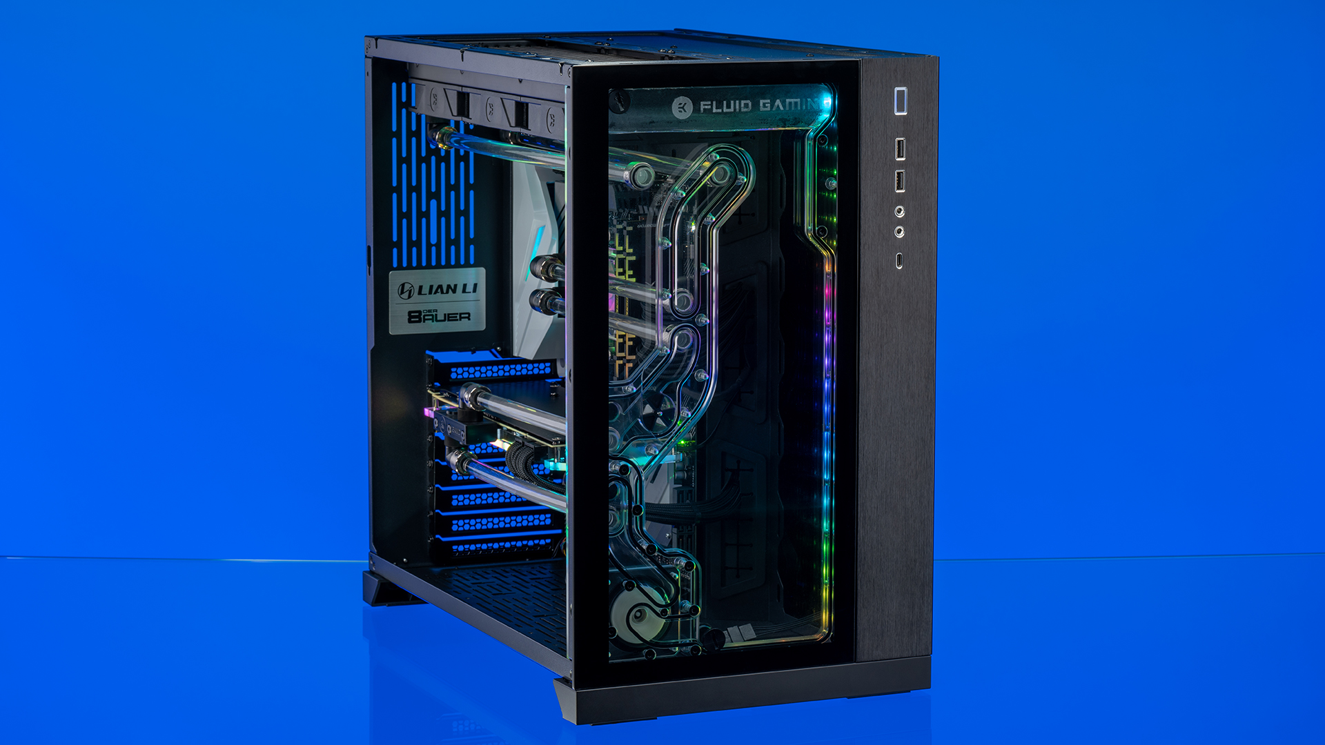 The EK Fluid Gaming Conquest PC is a work of art