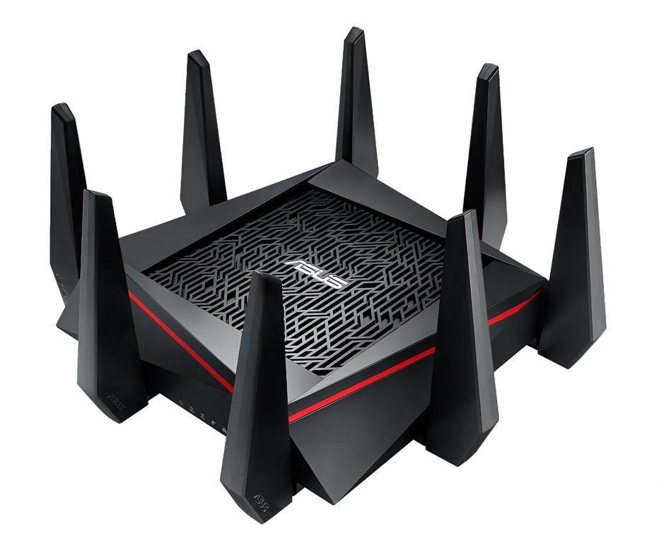 ASUS RT-AC5300 Angled Up to the Left