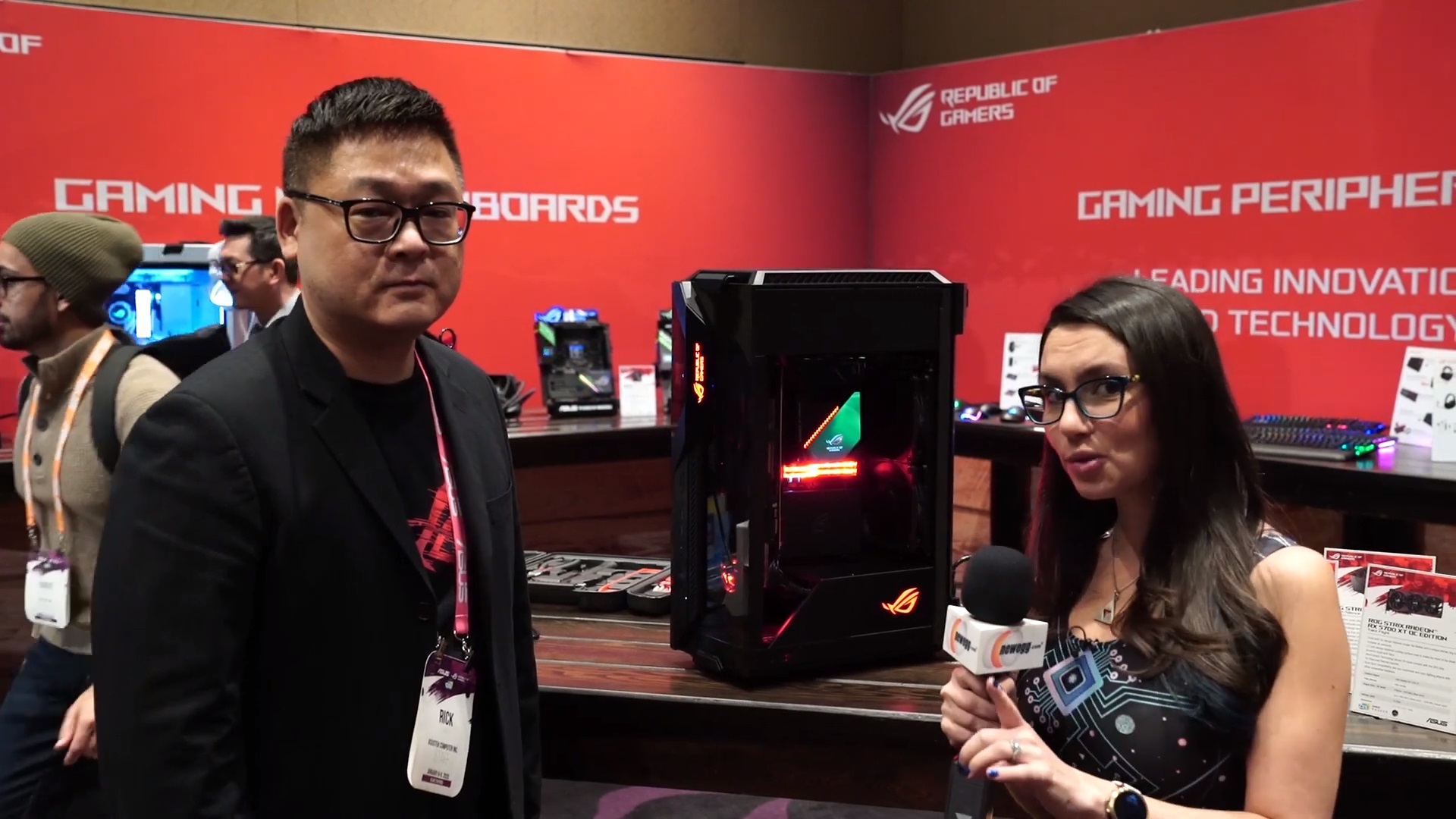 CES 2020: The ASUS ROG Z11 case is convertible and angled for better cooling
