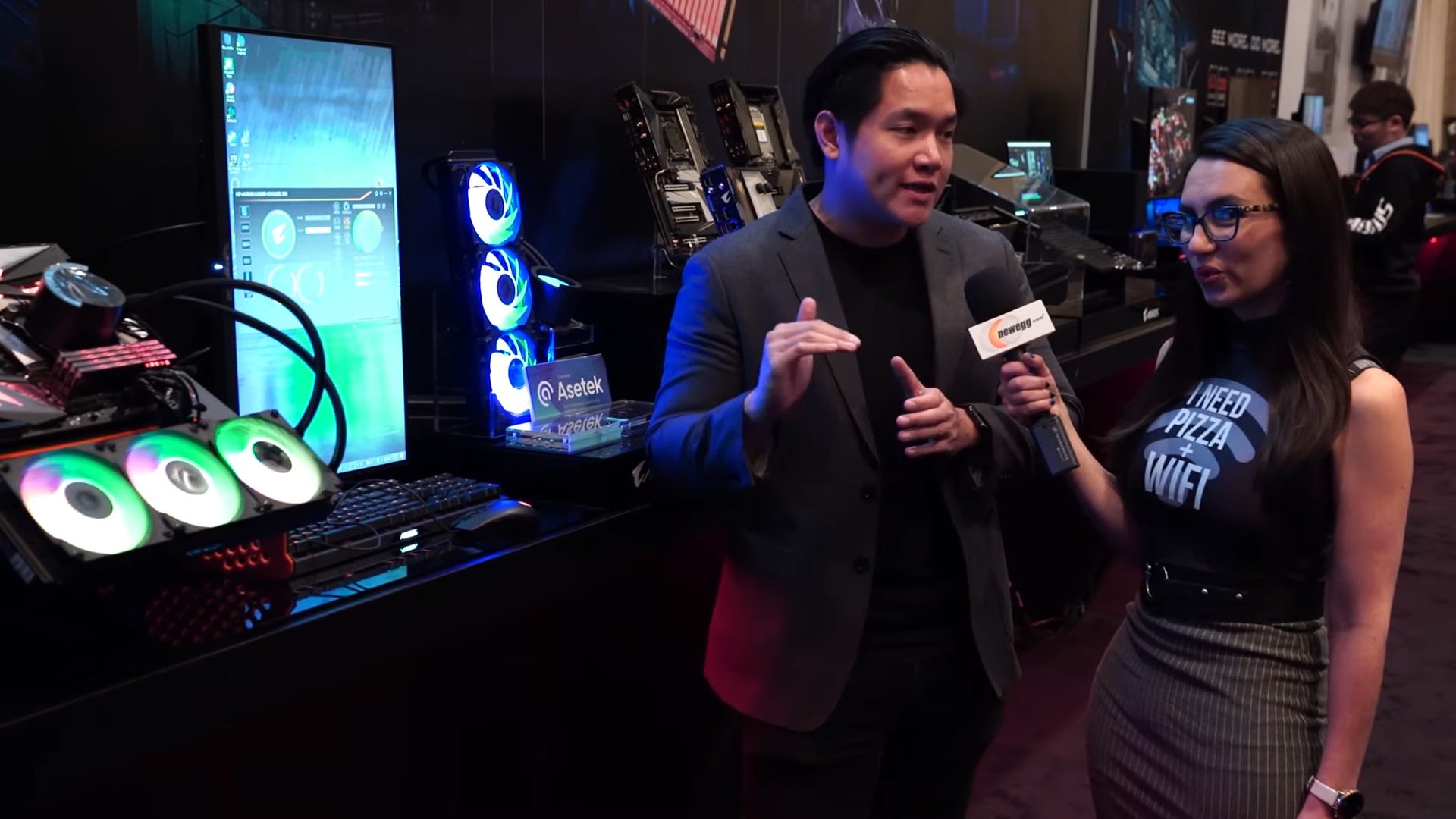 CES 2020: Gigabyte’s new components: Liquid cooler, hard drive, and an external GPU