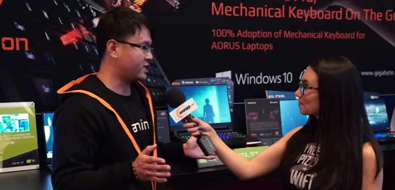 Gigabyte’s AORUS gaming laptops will now have Omron mechanical keyboards – CES 2020
