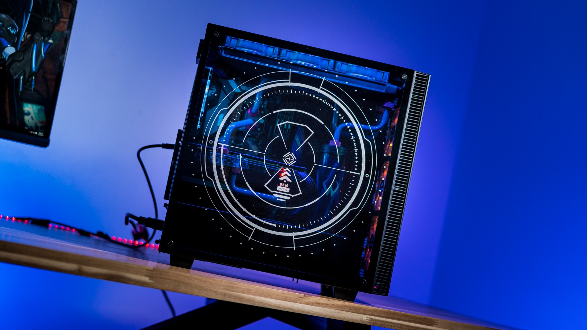 Rosewill CULLINAN Overwatch Widowmaker Custom Gaming Rig at Blizzcon
