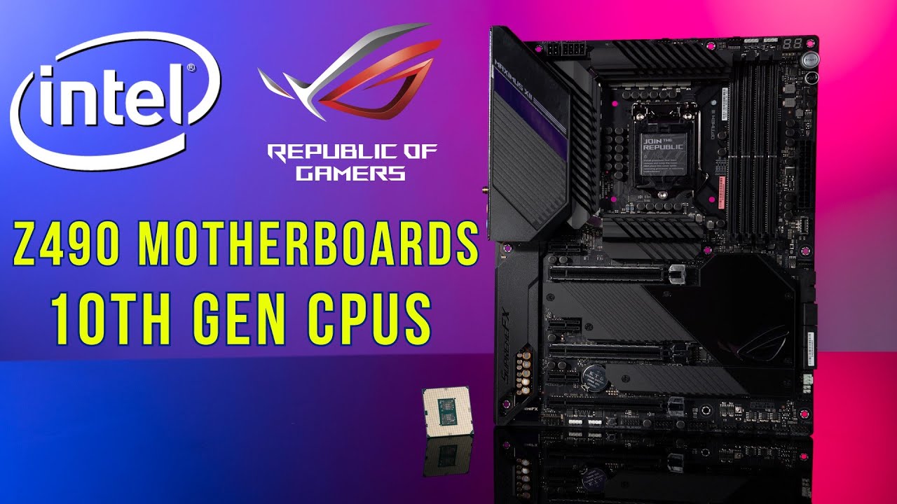 ASUS Z490 Motherboards & Intel 10th Gen CPUs: Everything You Need to Know