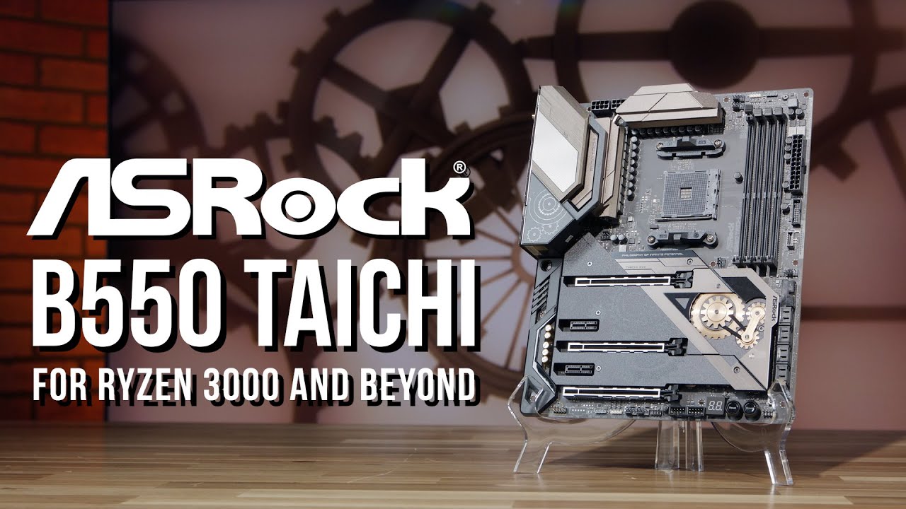The ASRock B550 Taichi motherboard: Ready for Ryzen 3000 and beyond
