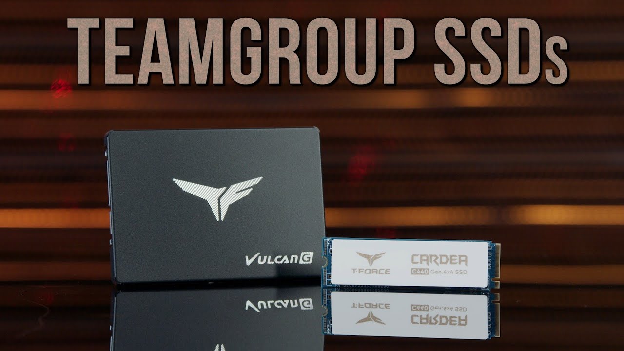 Team Group T-FORCE SSDs: CARDEA Ceramic C440 PCIe Gen 4 and VULCAN G SSD
